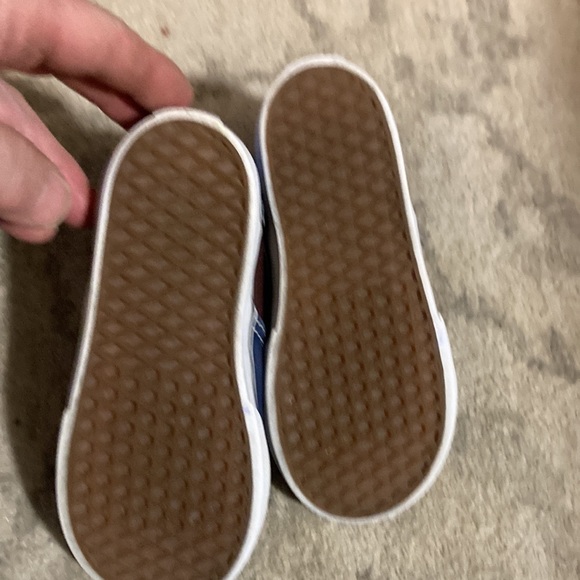 Vans brown and navy sneakers - Picture 5 of 9